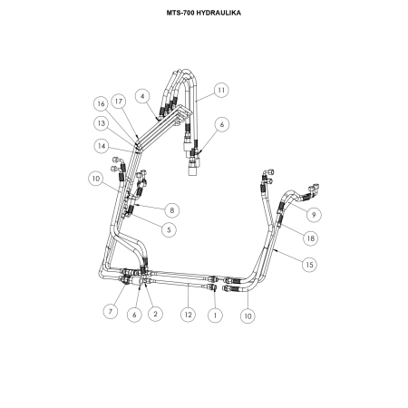 Części do Ładowacza czołowego MTS-700